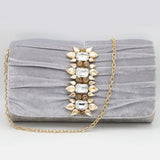 Women's Fancy Clutch 6790 - Grey, Women, Clutches, Chase Value, Chase Value