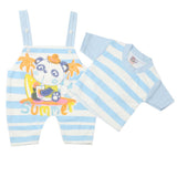 Newborn Boys Half Sleeves Romper - Blue, Kids, Newborn Boys Rompers, Chase Value, Chase Value