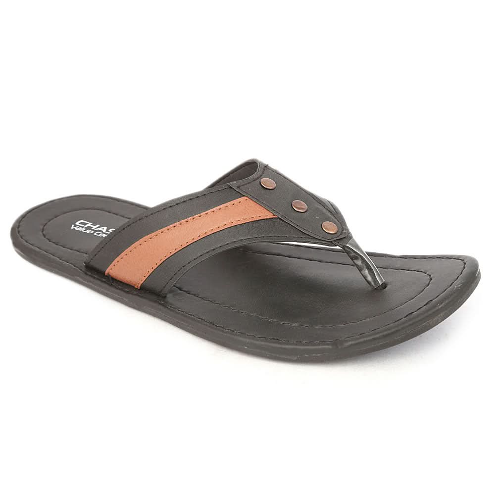 Men's Casual Slippers - Black, Men, Slippers, Chase Value, Chase Value