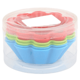 Silicone Cup Cake Mold 6 Pcs - Multi - test-store-for-chase-value
