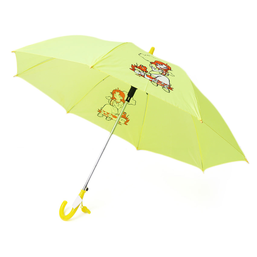 Cartoon Design Umbrella - Yellow, Umbrellas, Chase Value, Chase Value