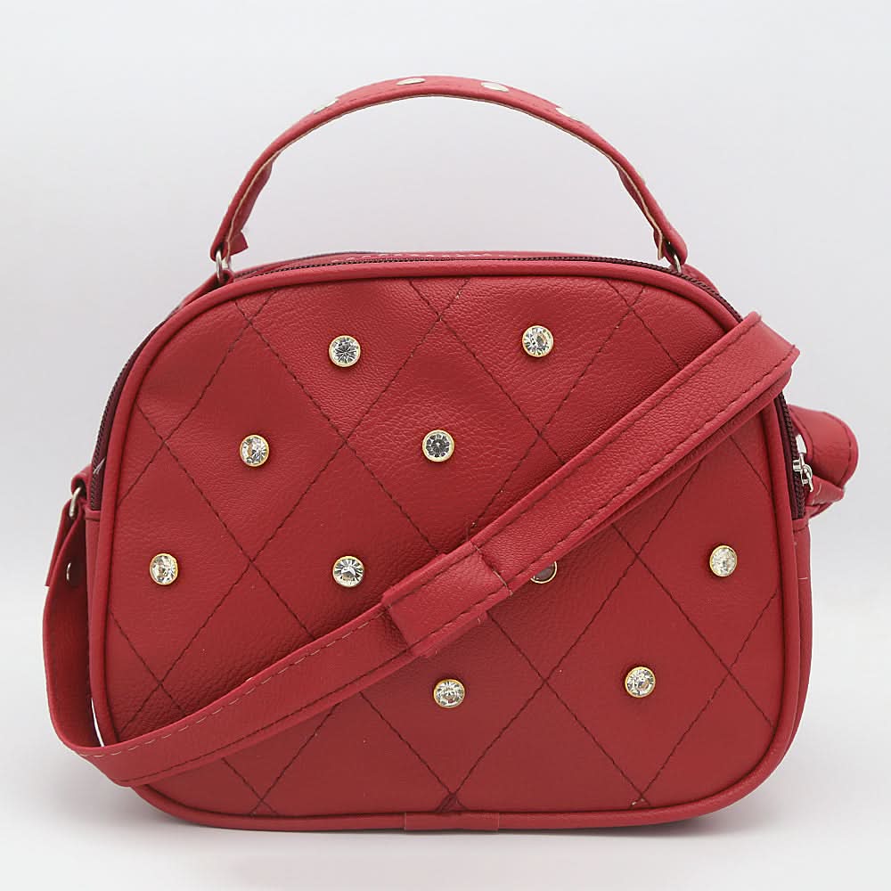 Women's Shoulder Bag 1097 - Maroon, Women, Bags, Chase Value, Chase Value