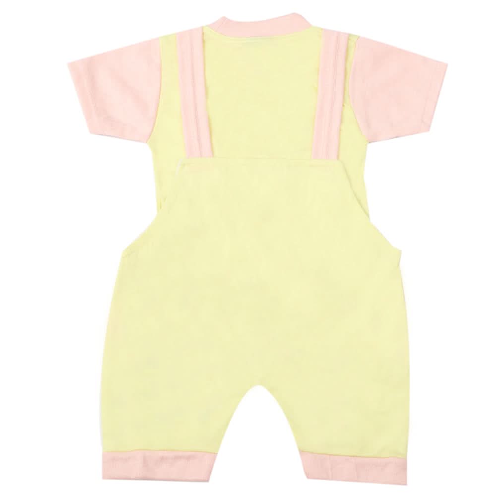 Newborn Boys Half Sleeves Romper - Yellow, Kids, Newborn Boys Rompers, Chase Value, Chase Value
