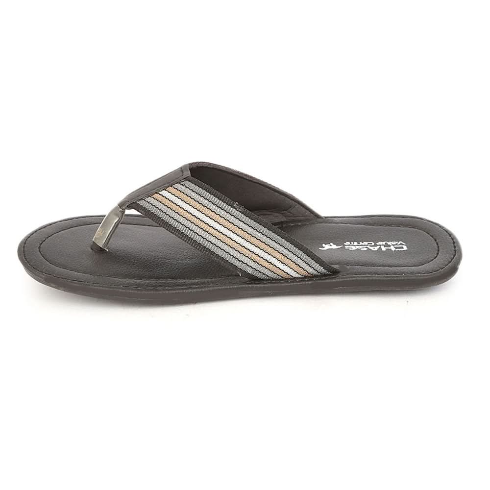 Men's Casual Slippers - Black, Men, Slippers, Chase Value, Chase Value