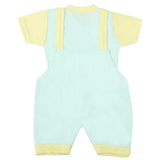 Newborn Boys Half Sleeves Romper - Sea Green, Kids, Newborn Boys Rompers, Chase Value, Chase Value