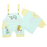 Newborn Boys Half Sleeves Romper - Sea Green, Kids, Newborn Boys Rompers, Chase Value, Chase Value