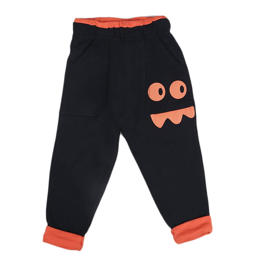 Boys Terry Pajama - Black, Kids, Boys Pants, Chase Value, Chase Value