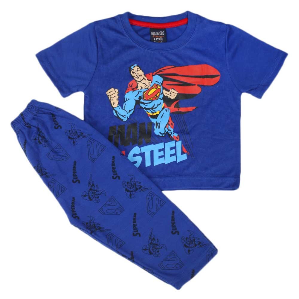 Boys Full Sleeves Suit - Royal Blue, Boys Sets & Suits, Chase Value, Chase Value