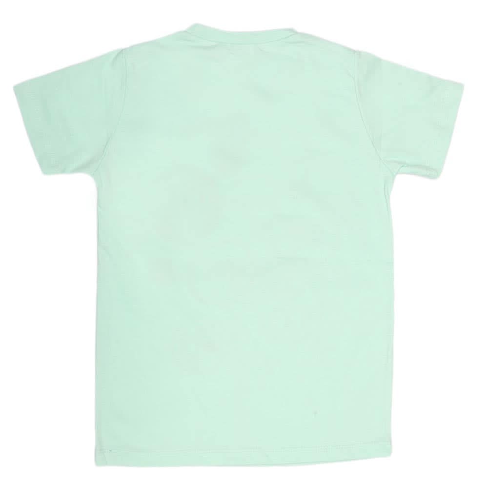 Boys Print T-Shirt - Green, Kids, Boys T-Shirts, Chase Value, Chase Value