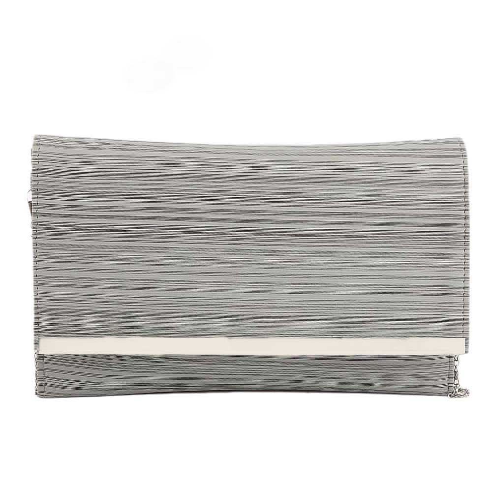 Women's Clutch (KAM-336) - Grey, Women, Clutches, Chase Value, Chase Value