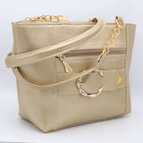 Women's Handbag 7652 - Golden, Women, Bags, Chase Value, Chase Value