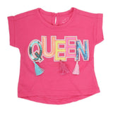 Newborn Girl Half Sleeves T-Shirt - Pink, Kids, NB Girls T-Shirts, Chase Value, Chase Value