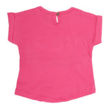 Newborn Girl Half Sleeves T-Shirt - Pink, Kids, NB Girls T-Shirts, Chase Value, Chase Value