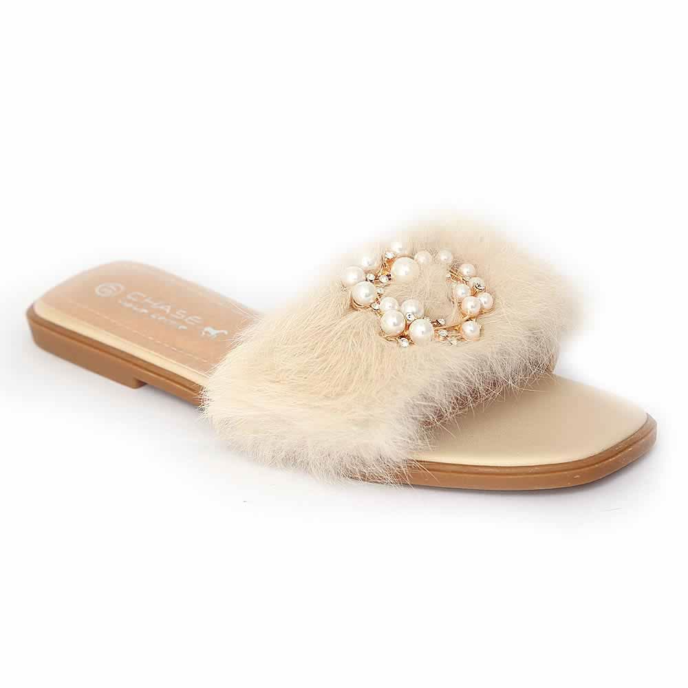 Women's Slipper (200-10) - Fawn, Women, Slippers, Chase Value, Chase Value