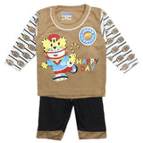 Newborn Boys Full Sleeves Suit - Light Brown, Newborn Boys Sets & Suits, Chase Value, Chase Value