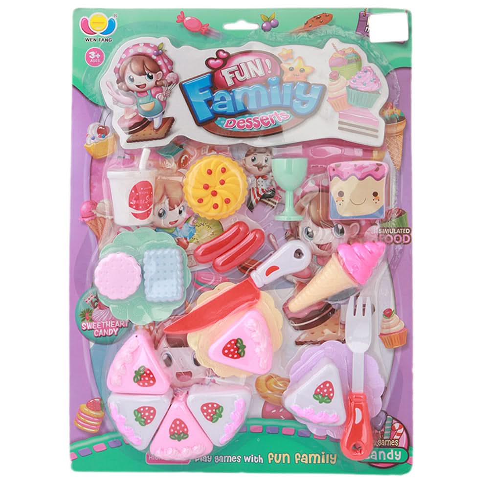 Colorful Dessert Toys 12 Pcs - Multi, Kids, Educational Toys, Chase Value, Chase Value