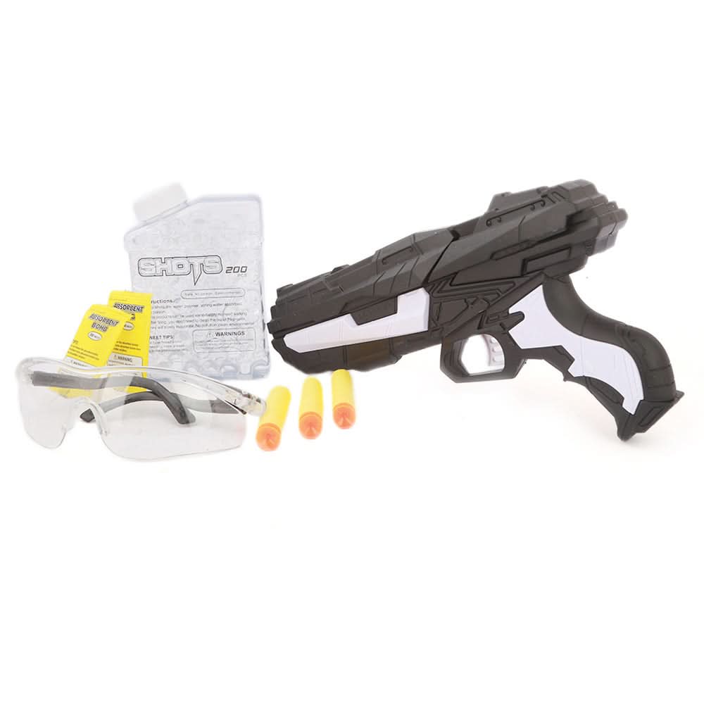 Soft Bullet Gun - Black, Kids, Weapons, Chase Value, Chase Value
