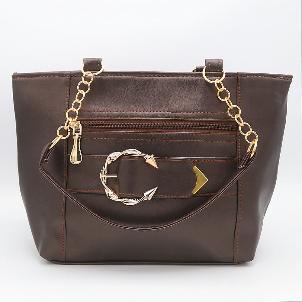 Women's Handbag 7652 - Coffee, Women, Bags, Chase Value, Chase Value