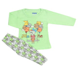 Newborn Girls Full Sleeves Suit - Light Green, Newborn Girls Sets & Suits, Chase Value, Chase Value
