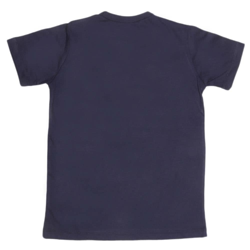 Boys Print T-Shirt - Navy Blue, Kids, Boys T-Shirts, Chase Value, Chase Value