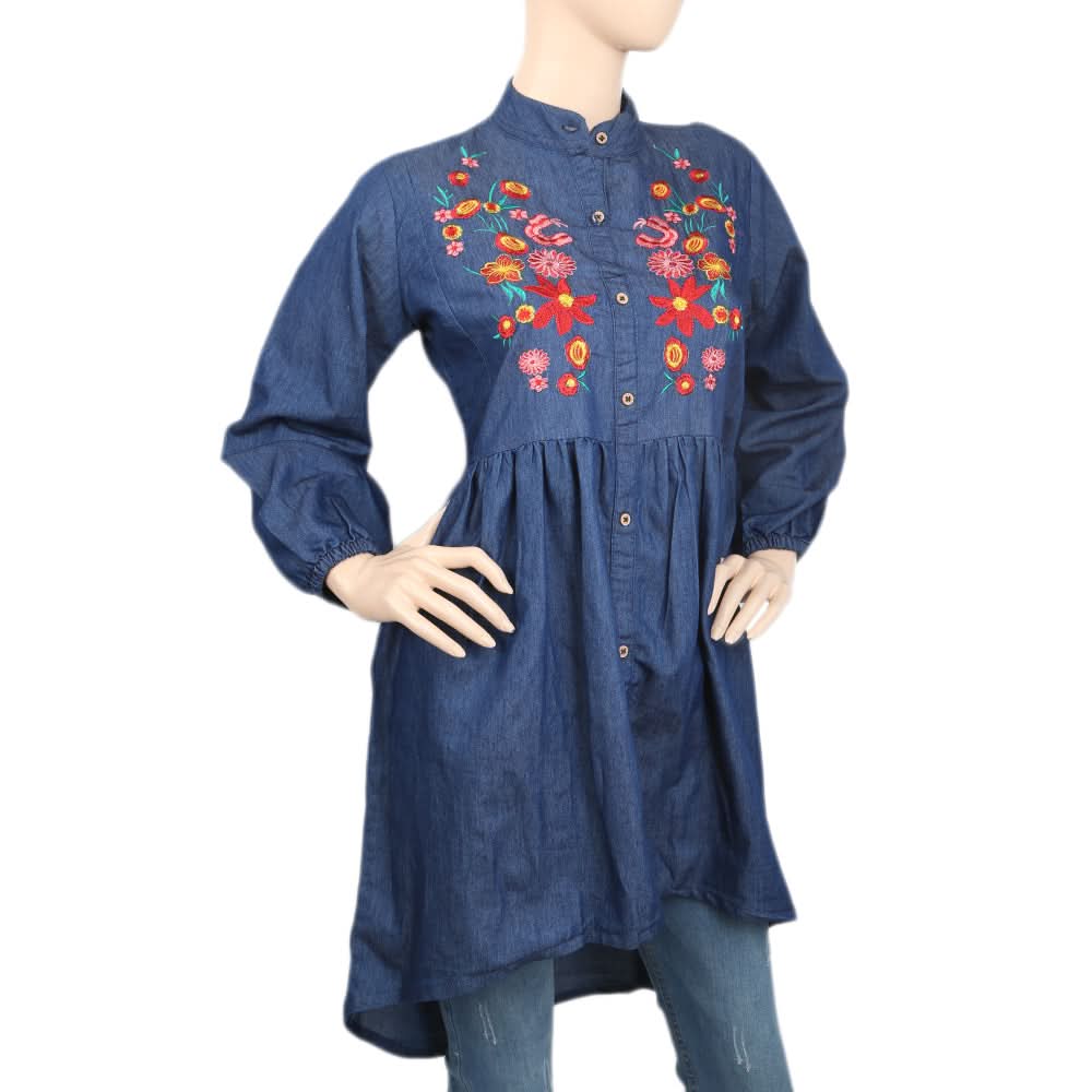 Women's Tops S-7001-F - Blue, Women, T-Shirts And Tops, Chase Value, Chase Value