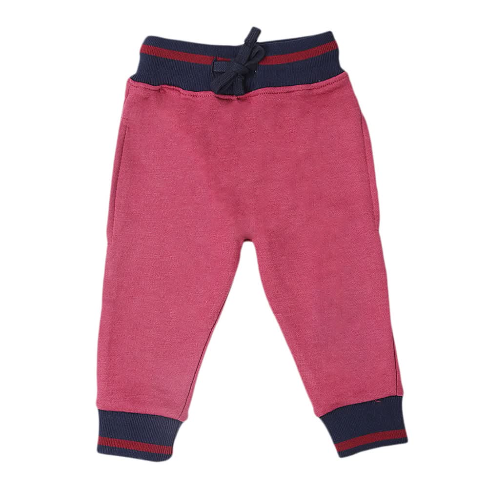 Boys Terry Pajama - Dark Pink, Kids, Boys Pants, Chase Value, Chase Value
