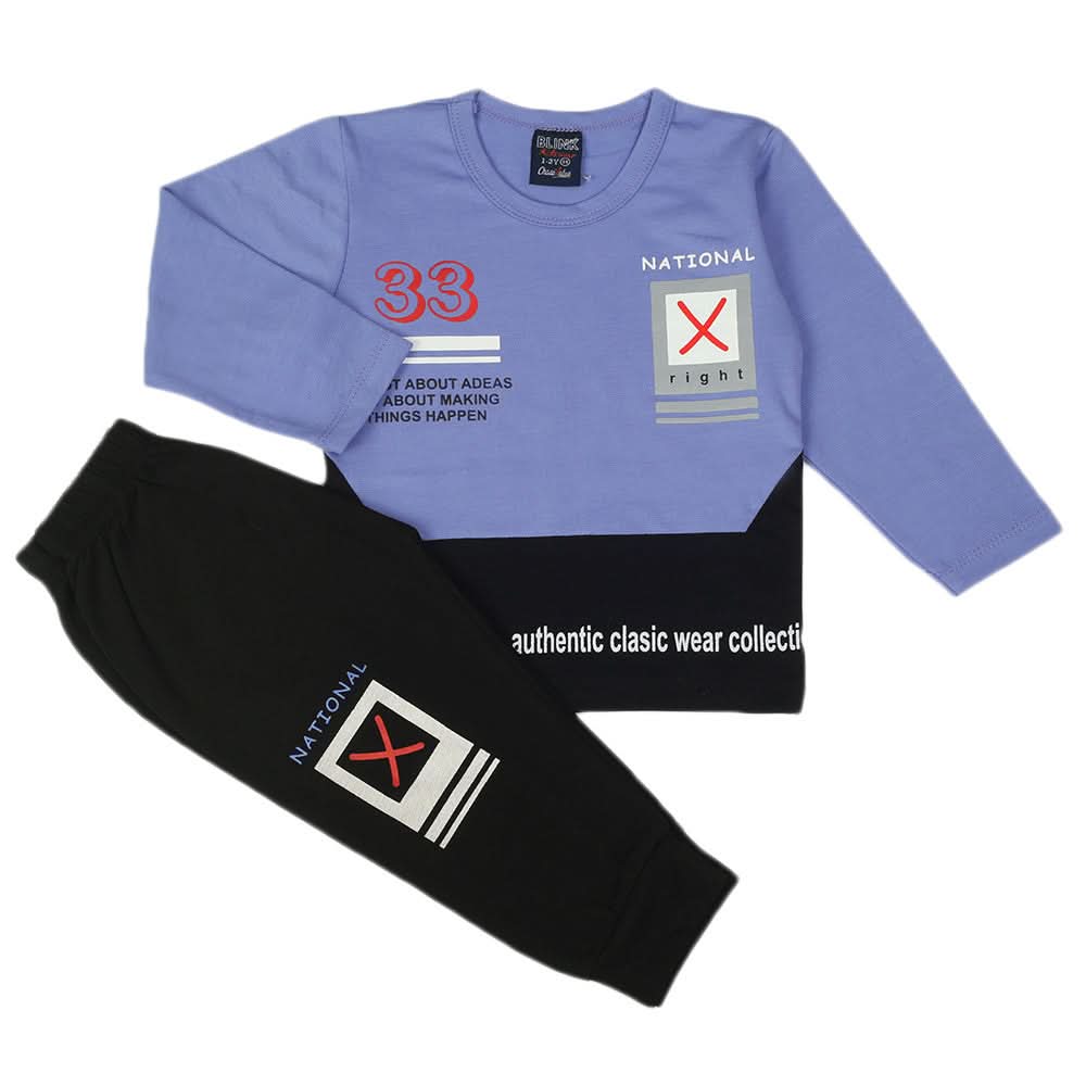 Boys Full Sleeves Suit - Light Purple, Boys Sets & Suits, Chase Value, Chase Value