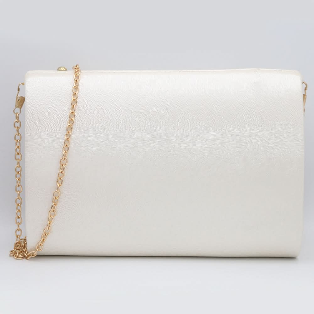 Women's Clutch (6686) - Off White, Women, Clutches, Chase Value, Chase Value