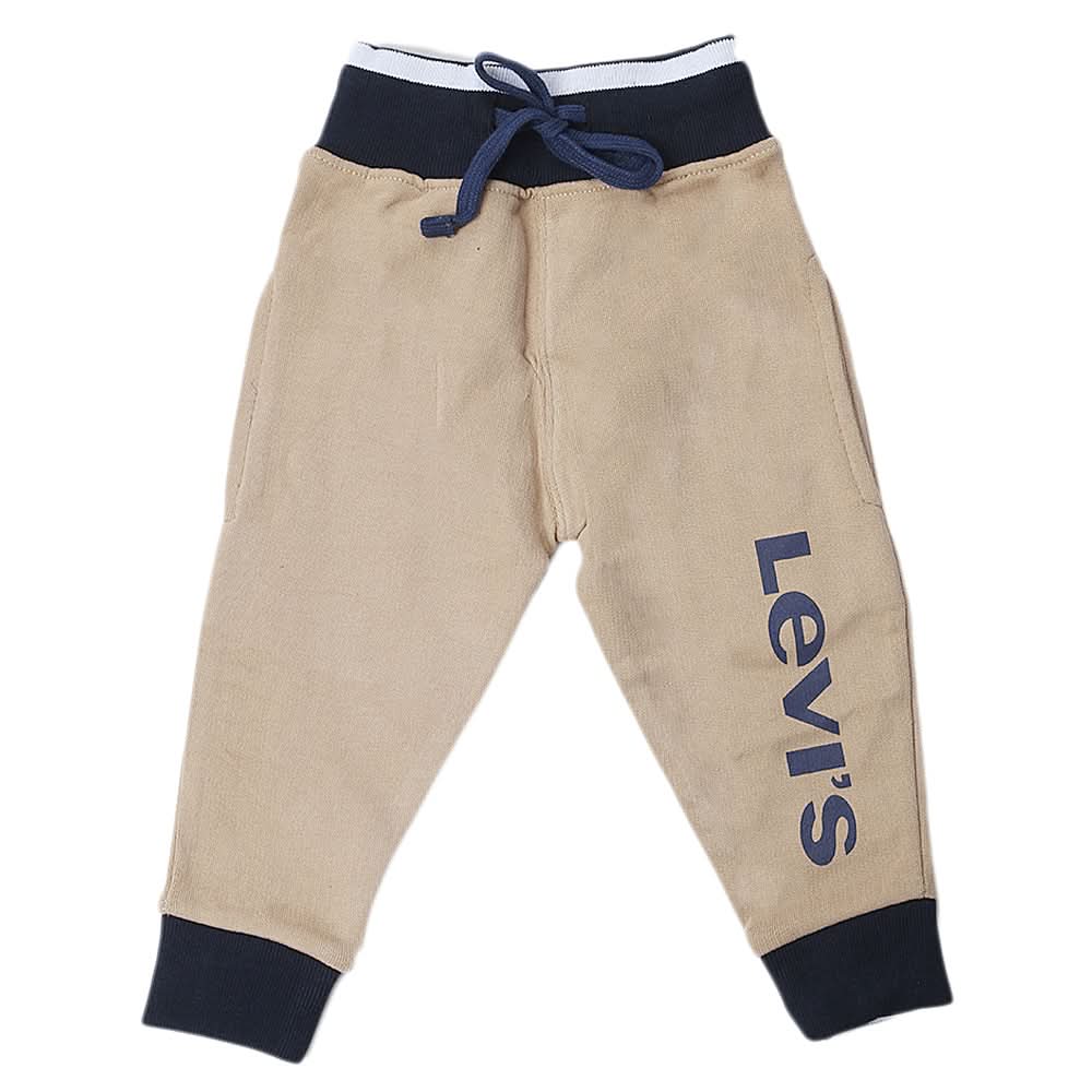 Boys Terry Pajama - Beige, Kids, Boys Pants, Chase Value, Chase Value