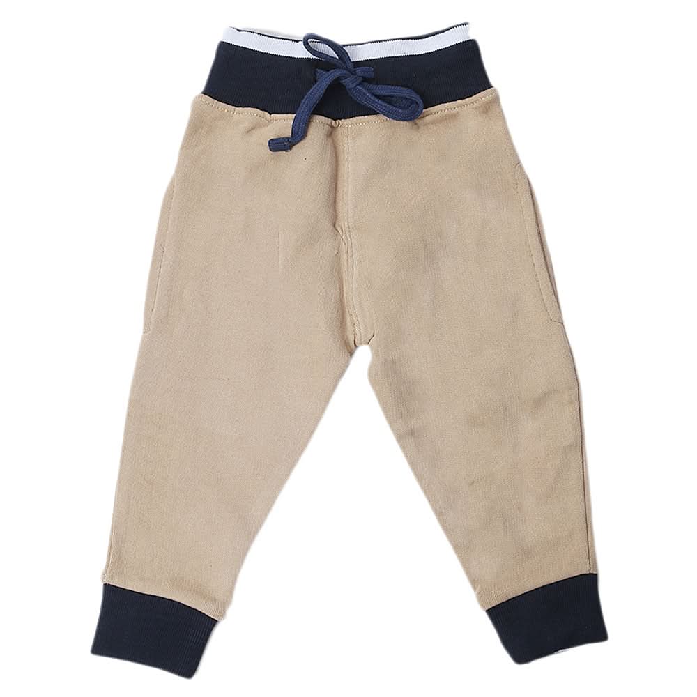 Boys Terry Pajama - Beige, Kids, Boys Pants, Chase Value, Chase Value