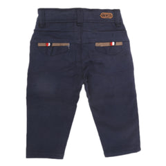 Newborn Boys Cotton Pant - Navy Blue, Kids, NB Boys Shorts And Pants, Chase Value, Chase Value