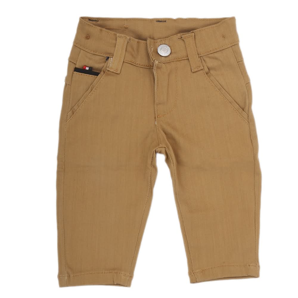 Newborn Boys Cotton Pant - Khaki, Kids, NB Boys Shorts And Pants, Chase Value, Chase Value