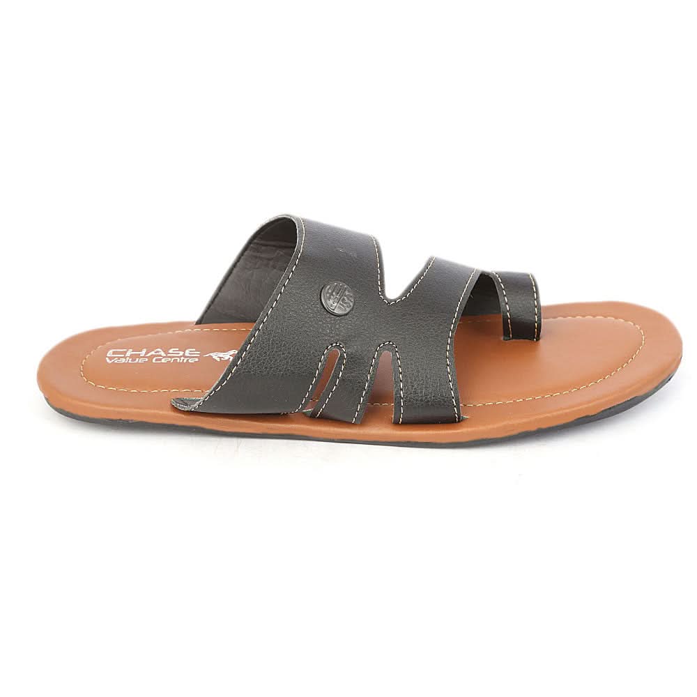 Men's Casual Slippers - Black, Men, Slippers, Chase Value, Chase Value