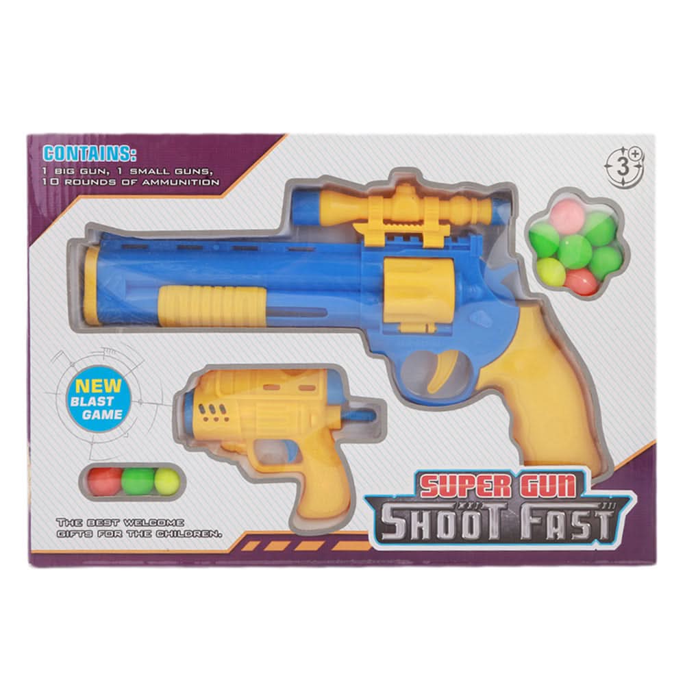 Super Gun Shoot Fast - Blue, Kids, Weapons, Chase Value, Chase Value
