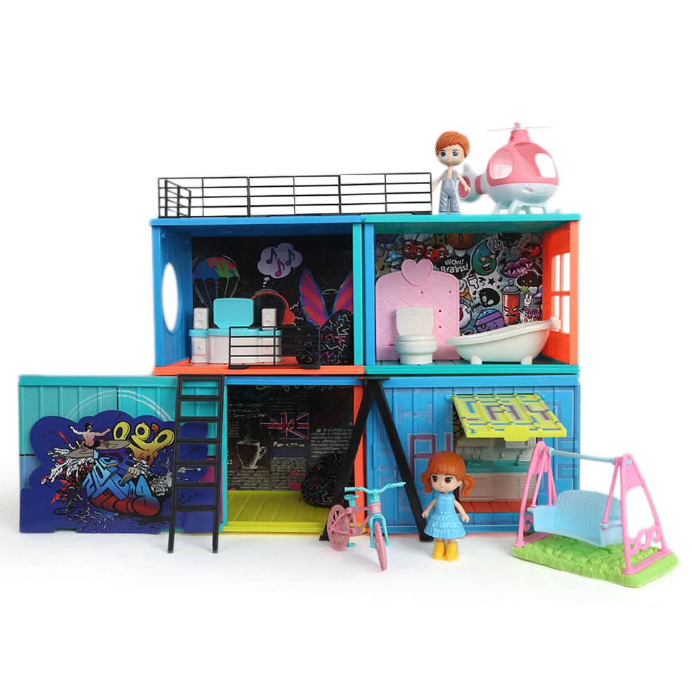 Building Blocks House Set - Multi, Kids, Board Games And Puzzles, Chase Value, Chase Value