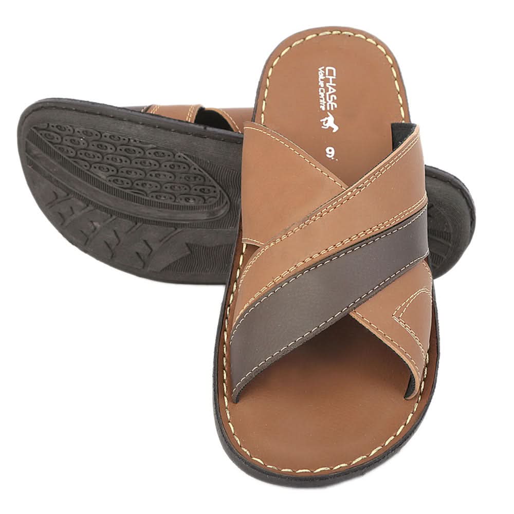 Men's Casual Slippers - Mustard, Men, Slippers, Chase Value, Chase Value