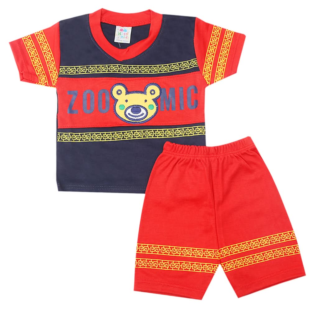 Newborn Boys Half Sleeves Suit - Navy Blue, Kids, New Born Boys Sets And Suits, Chase Value, Chase Value