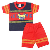 Newborn Boys Half Sleeves Suit - Navy Blue, Kids, New Born Boys Sets And Suits, Chase Value, Chase Value