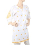 Women's Embroidered Kurti - White, Women, Ready Kurtis, Chase Value, Chase Value