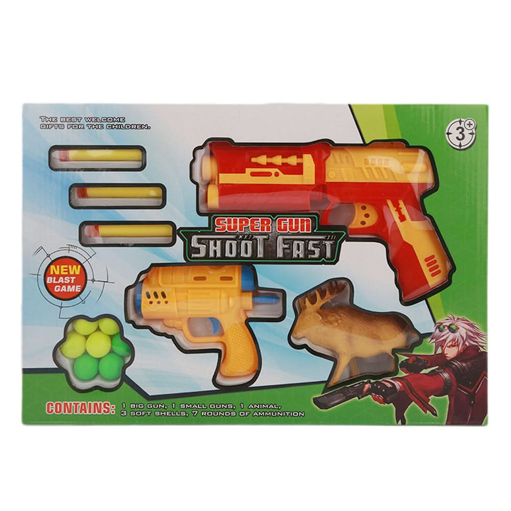 Super Gun Soft Bullets - Yellow, Kids, Weapons, Chase Value, Chase Value