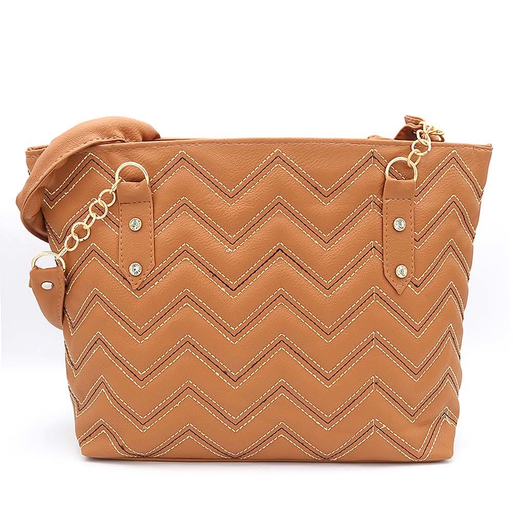 Women's Shoulder Bag ZH-51 - Brown, Women, Bags, Chase Value, Chase Value