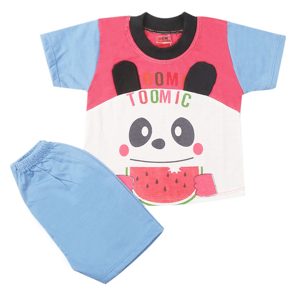 Newborn Boys Half Sleeves Suit - Blue, Kids, New Born Boys Sets And Suits, Chase Value, Chase Value