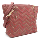 Women's Shoulder Bag ZH-51 - Maroon, Women, Bags, Chase Value, Chase Value