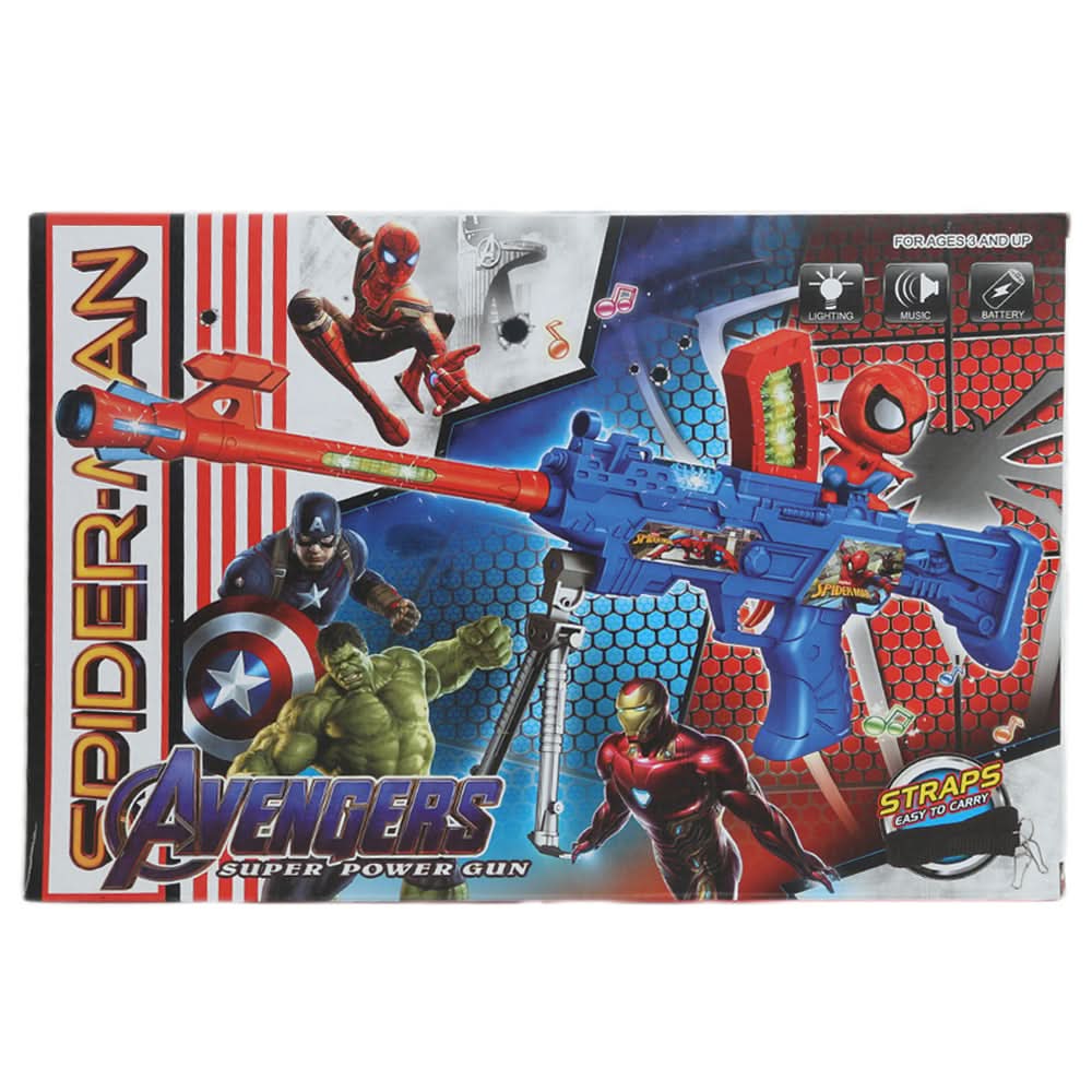 Spider-Man Muscial Gun - Multi, Kids, Musical Toys, Chase Value, Chase Value