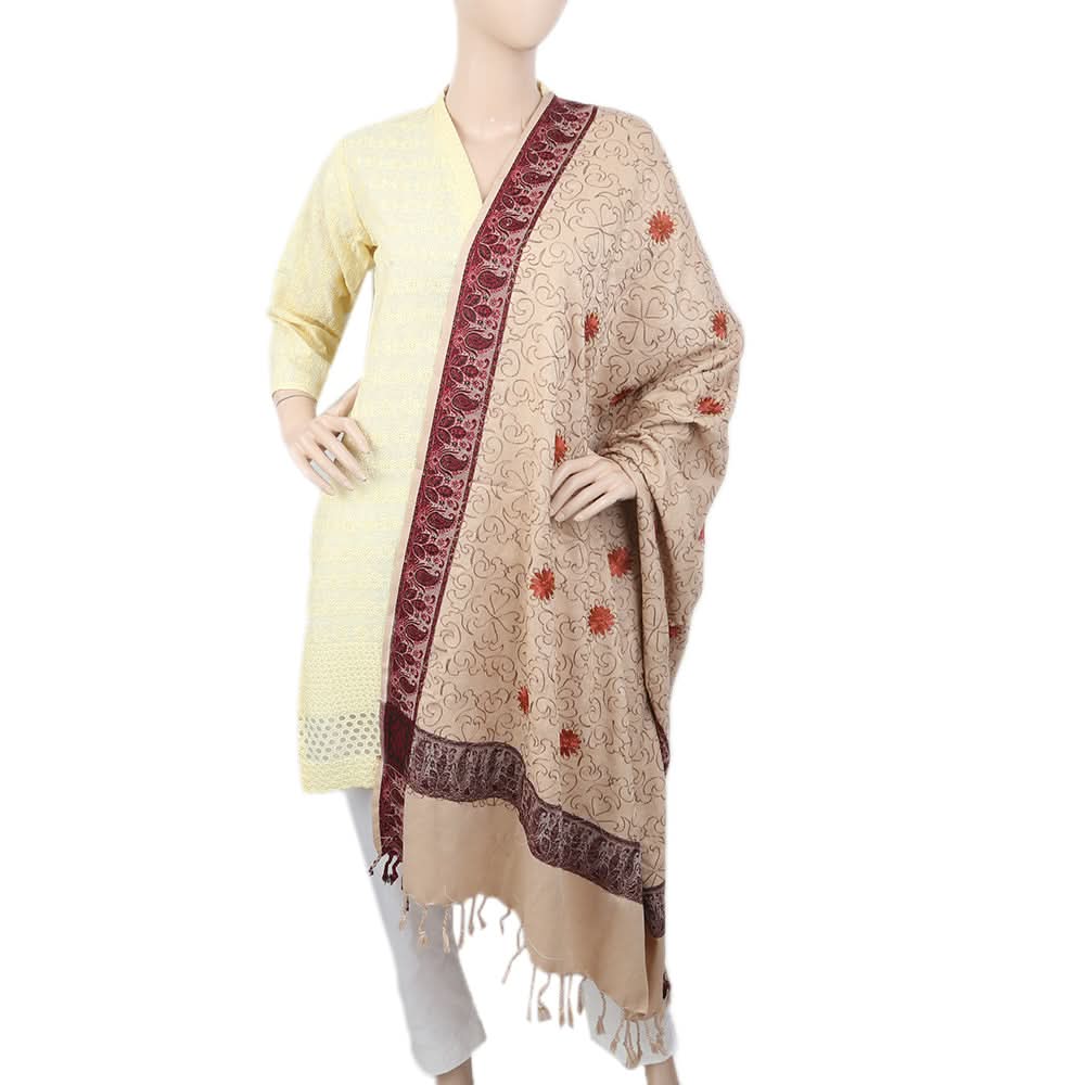 Women's New Silky Jaal Shawl - Multi, Women, Shawls And Scarves, Chase Value, Chase Value