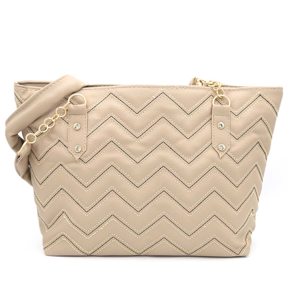 Women's Shoulder Bag ZH-51 - Beige, Women, Bags, Chase Value, Chase Value