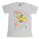 Boys Print T-Shirt - Grey, Kids, Boys T-Shirts, Chase Value, Chase Value