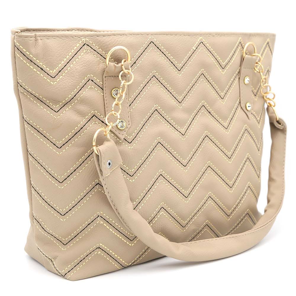 Women's Shoulder Bag ZH-51 - Beige, Women, Bags, Chase Value, Chase Value