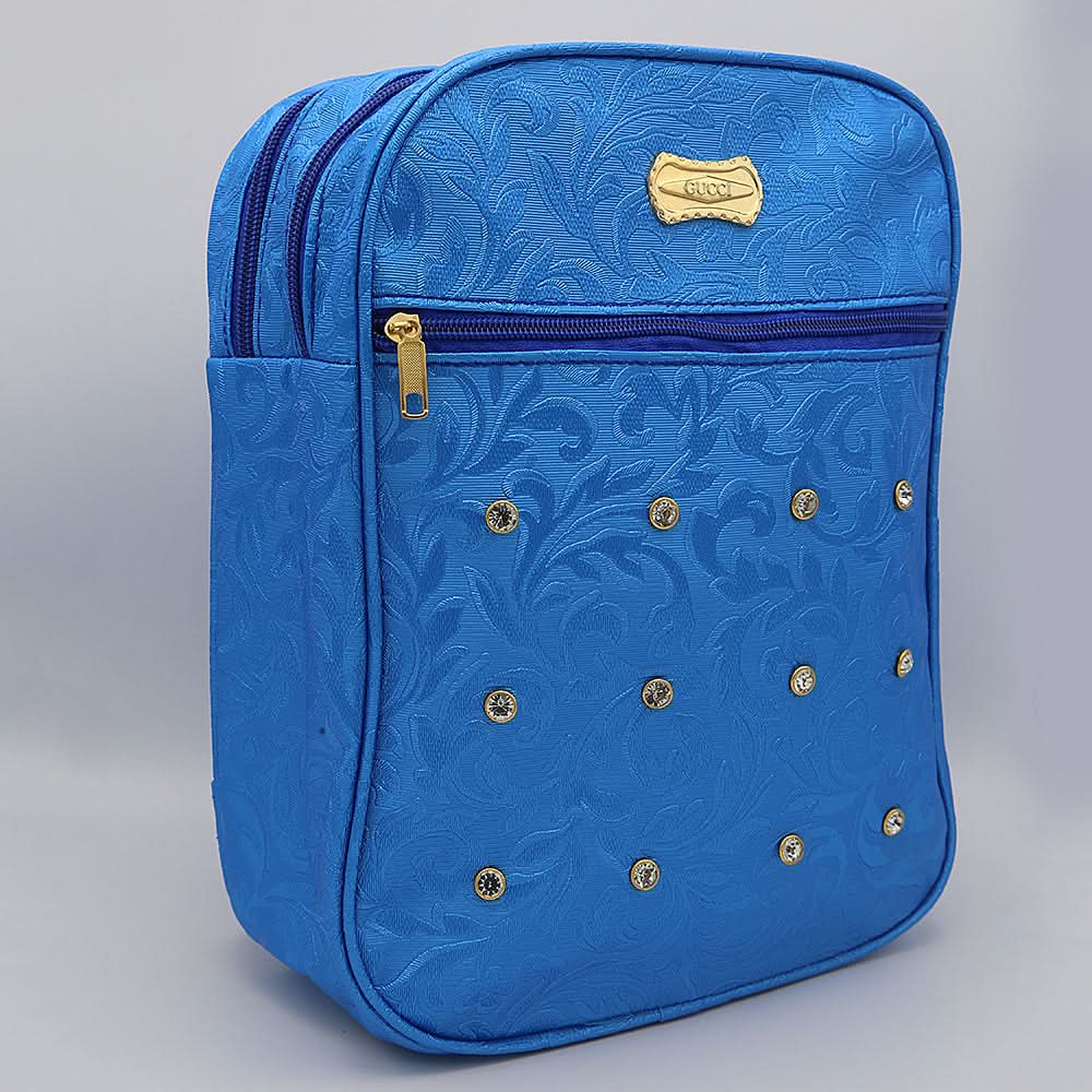 Girls Backpack 6558 - Blue, Kids, School And Laptop Bags, Chase Value, Chase Value