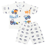Newborn Boys Half Sleeves Suit - Navy Blue, Kids, New Born Boys Sets And Suits, Chase Value, Chase Value